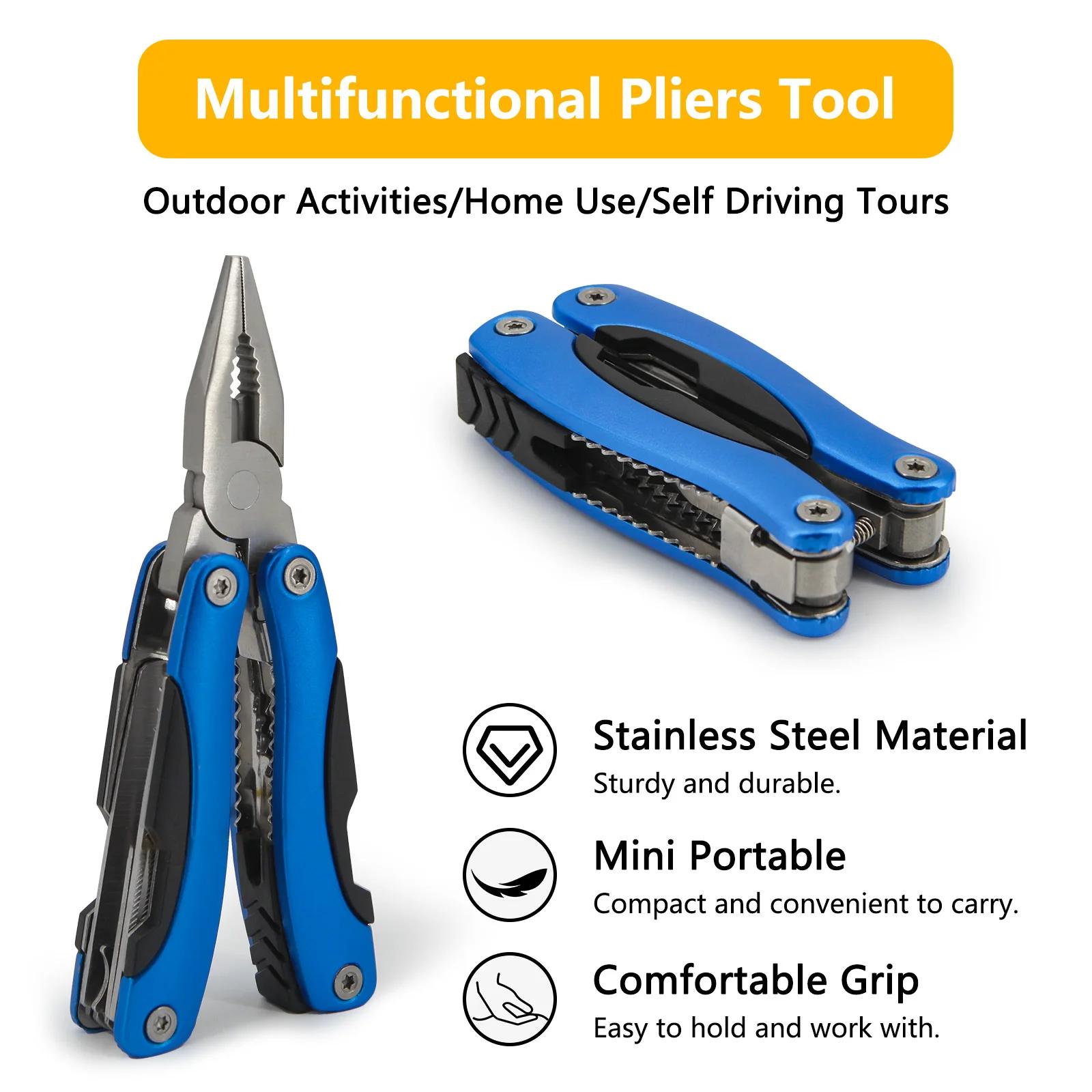 Car Emergency Roadside Assistance Kit Jumper Cable Tow Strap First Aid Supplies Multipurpose Pack motorist self-defense tool | Fugo Best